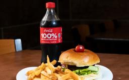 Plain Cheeseburger, Fries & 20oz Soda Special