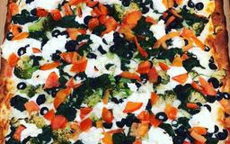 Veggie White Sicilian Pizza