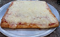 Plain Sicilian Cheese Pizza