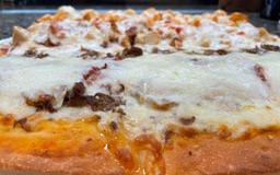 Cheese Steak Pizza