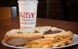 Plain Cheese Steak, Fries & 20oz Soda Special